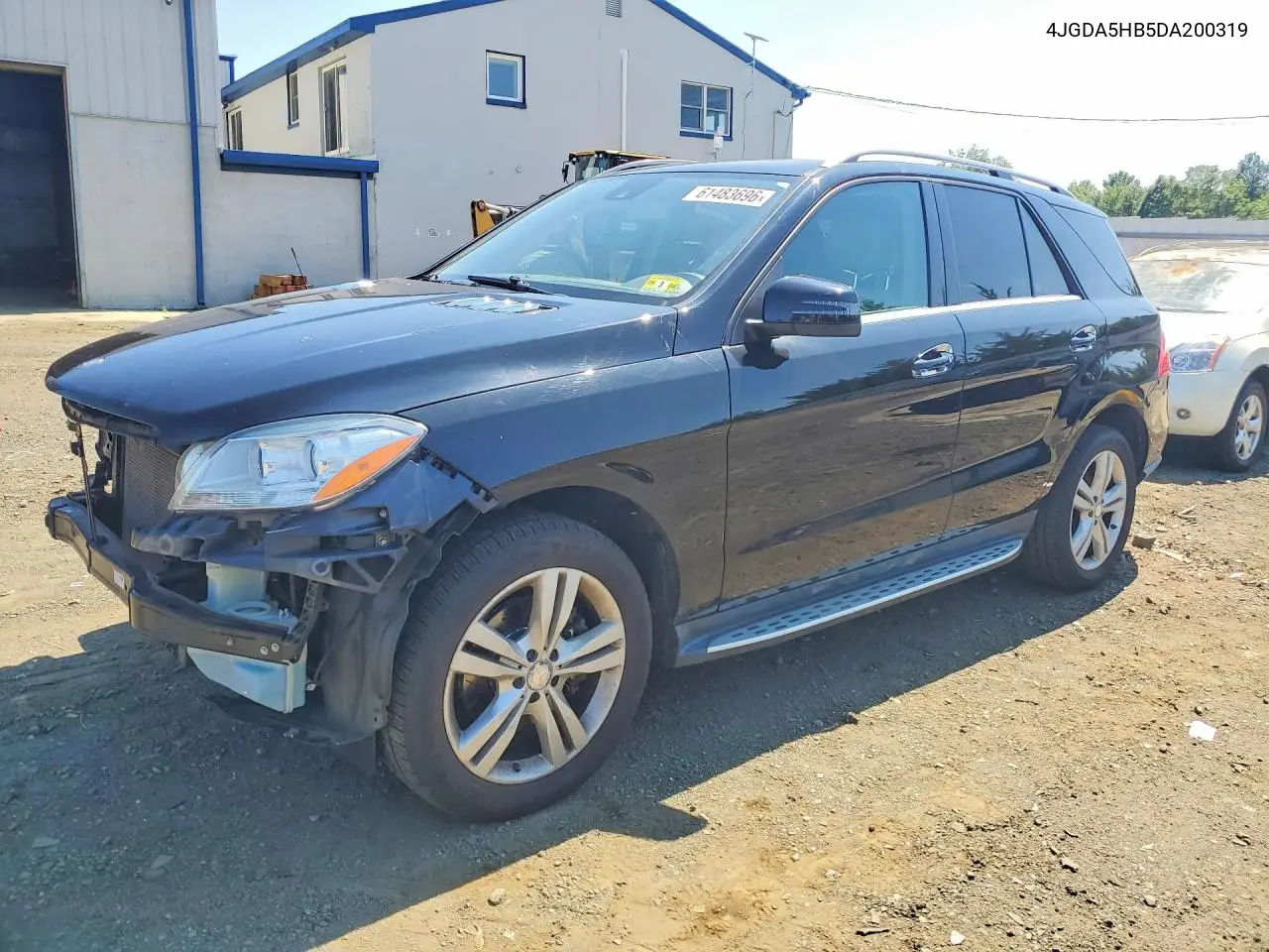 2013 Mercedes-Benz Ml 350 4Matic VIN: 4JGDA5HB5DA200319 Lot: 61483696