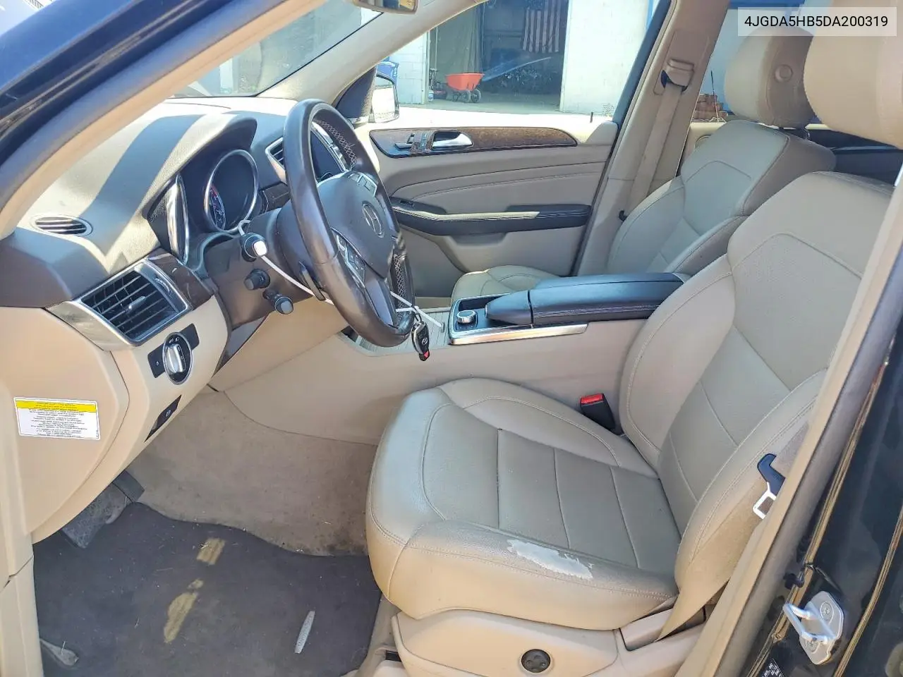 2013 Mercedes-Benz Ml 350 4Matic VIN: 4JGDA5HB5DA200319 Lot: 61483696