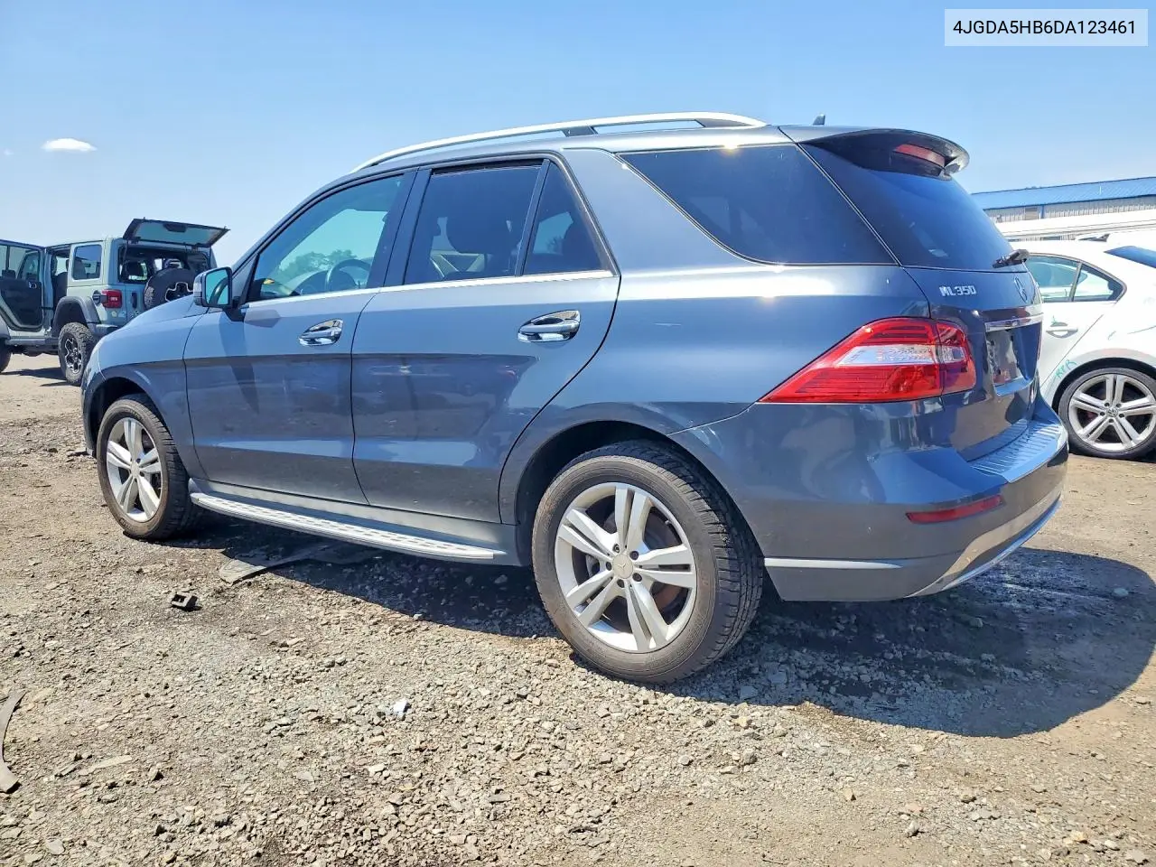 2013 Mercedes-Benz Ml 350 4Matic VIN: 4JGDA5HB6DA123461 Lot: 61919296