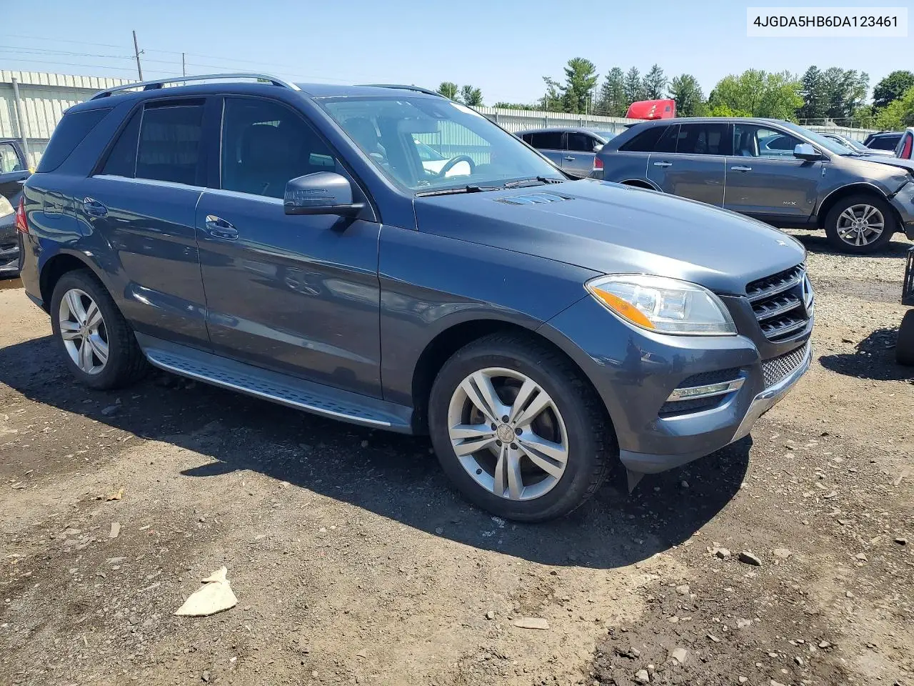 2013 Mercedes-Benz Ml 350 4Matic VIN: 4JGDA5HB6DA123461 Lot: 61919296