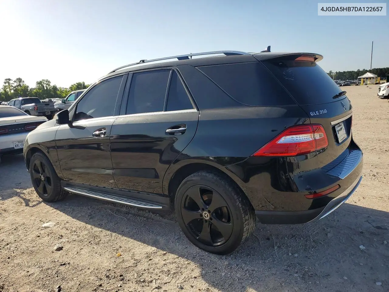 2013 Mercedes-Benz Ml 350 4Matic VIN: 4JGDA5HB7DA122657 Lot: 61949176