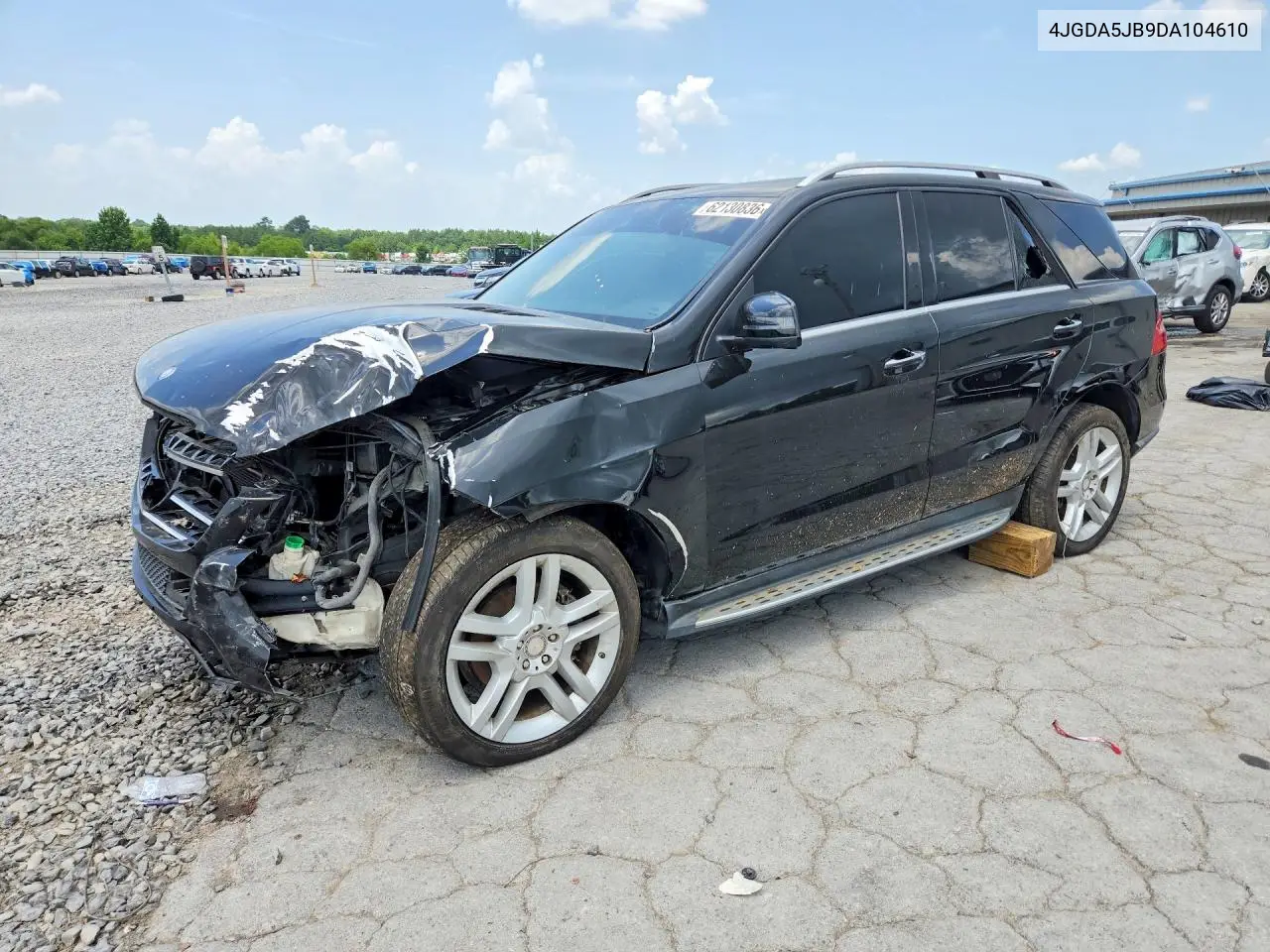 2013 Mercedes-Benz Ml 350 VIN: 4JGDA5JB9DA104610 Lot: 62130836