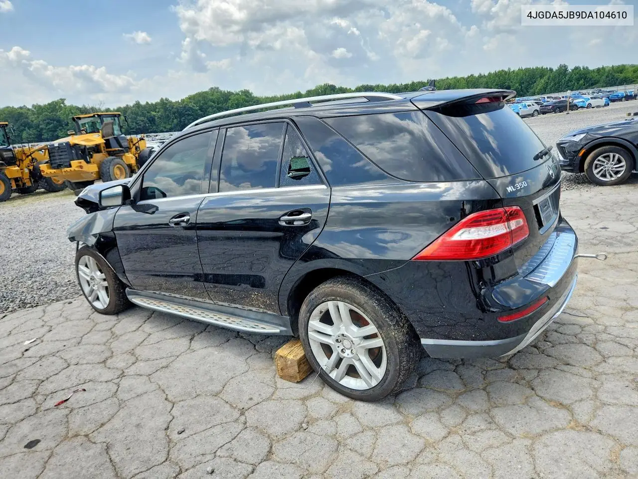 2013 Mercedes-Benz Ml 350 VIN: 4JGDA5JB9DA104610 Lot: 62130836