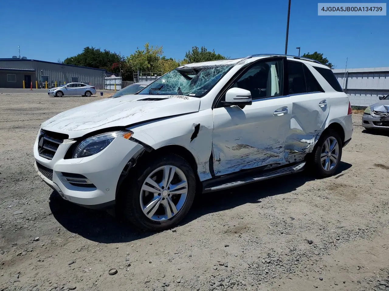 2013 Mercedes-Benz Ml 350 VIN: 4JGDA5JB0DA134739 Lot: 85770975