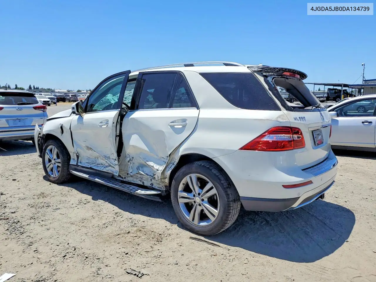 2013 Mercedes-Benz Ml 350 VIN: 4JGDA5JB0DA134739 Lot: 85770975