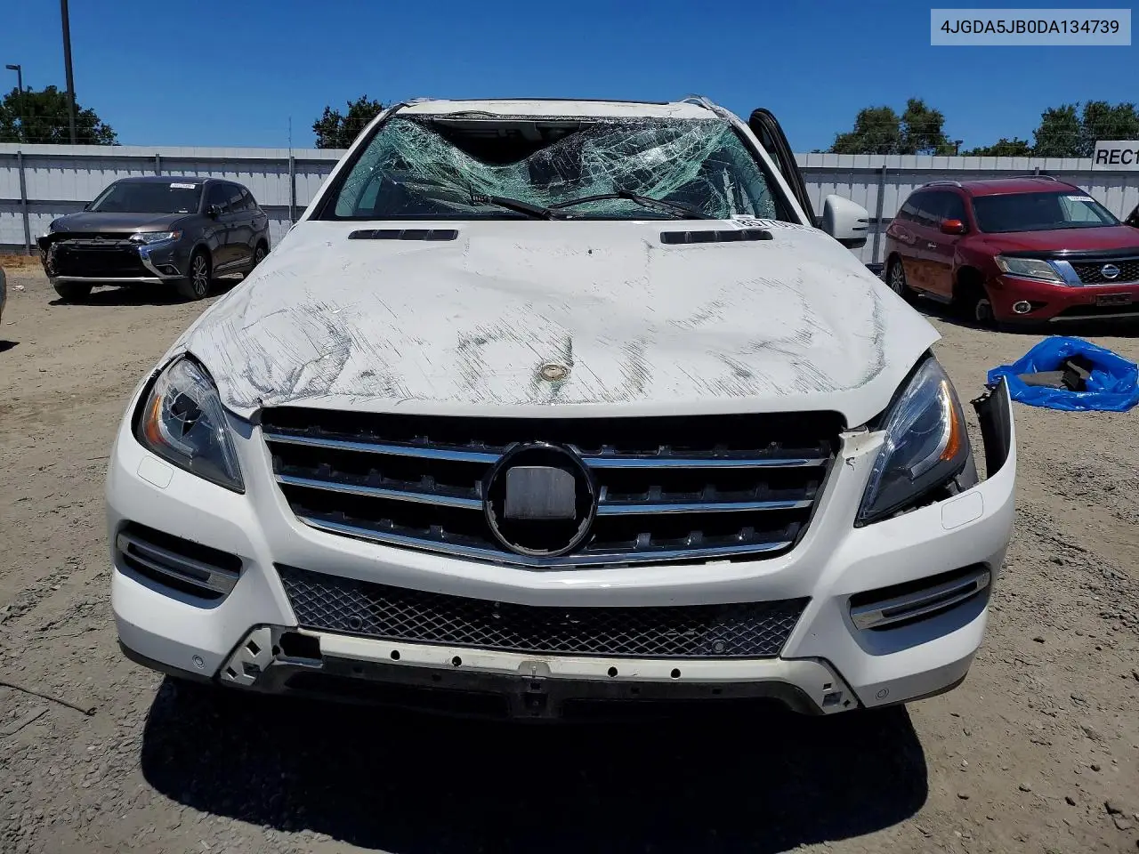 2013 Mercedes-Benz Ml 350 VIN: 4JGDA5JB0DA134739 Lot: 85770975