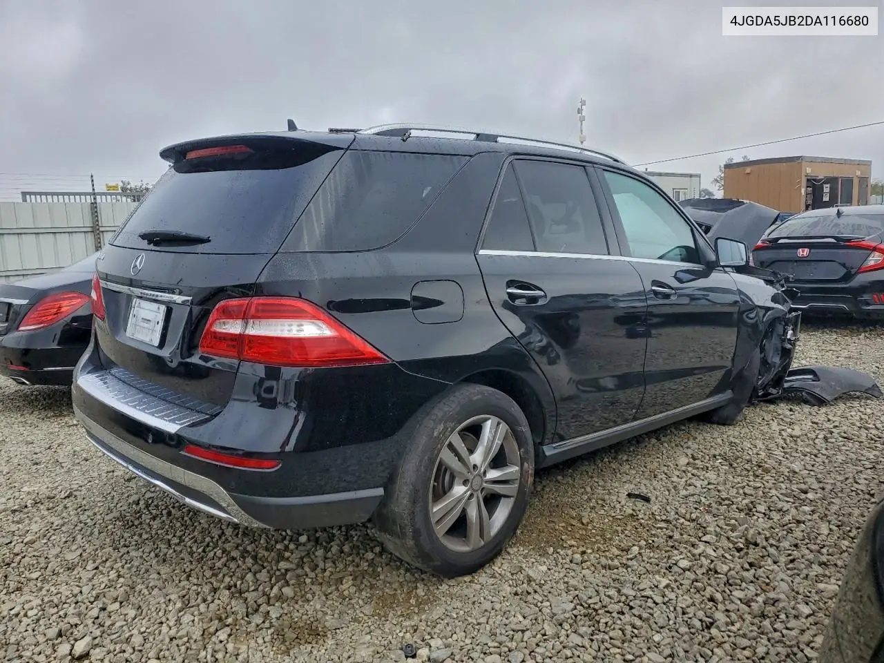 4JGDA5JB2DA116680 2013 Mercedes-Benz Ml 350