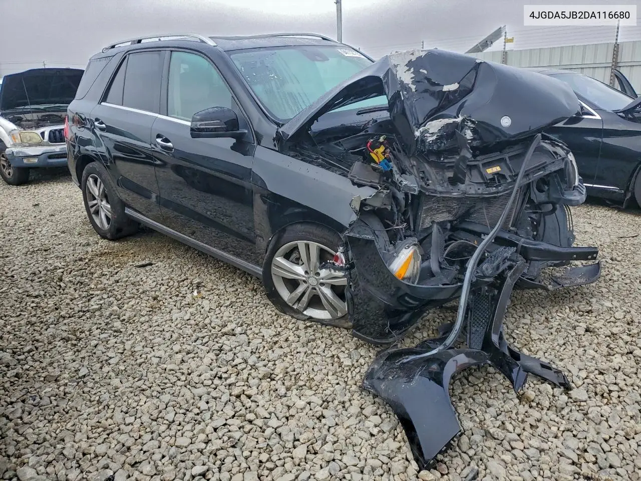 4JGDA5JB2DA116680 2013 Mercedes-Benz Ml 350