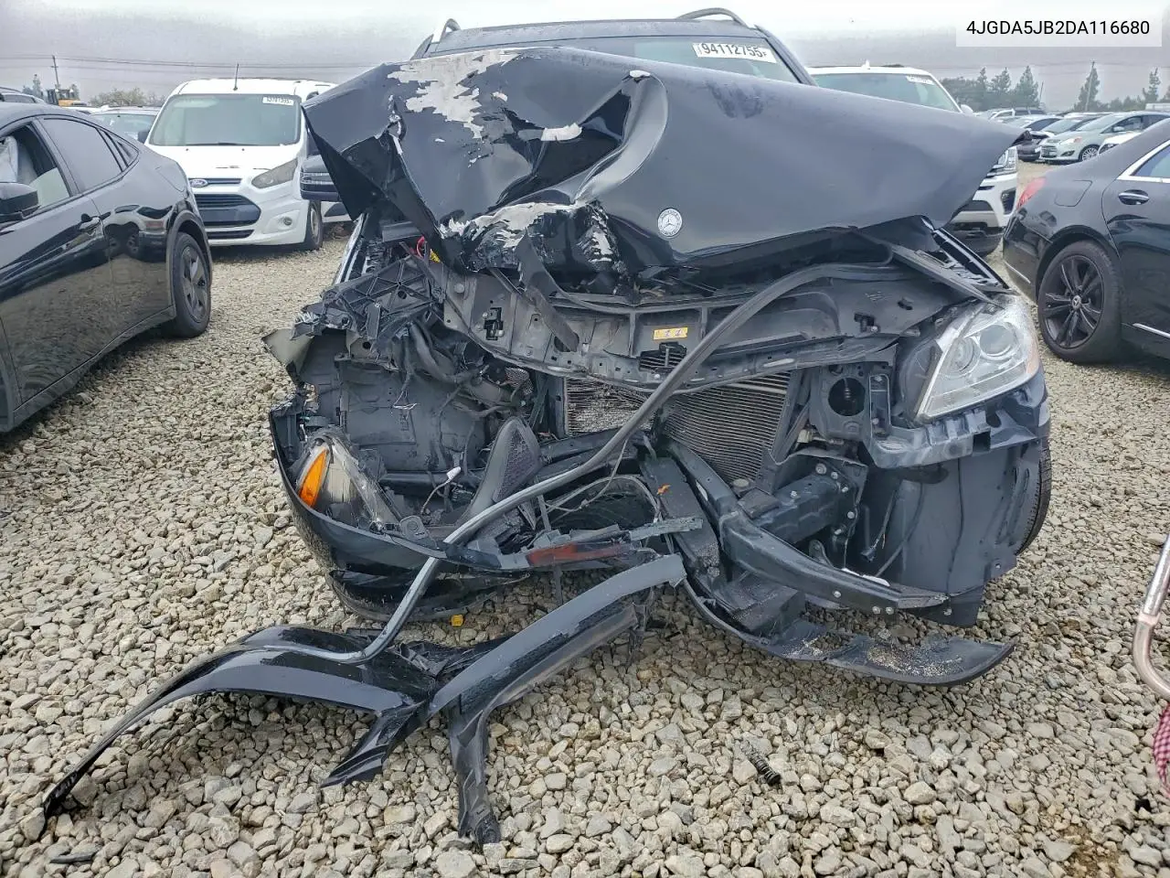 4JGDA5JB2DA116680 2013 Mercedes-Benz Ml 350