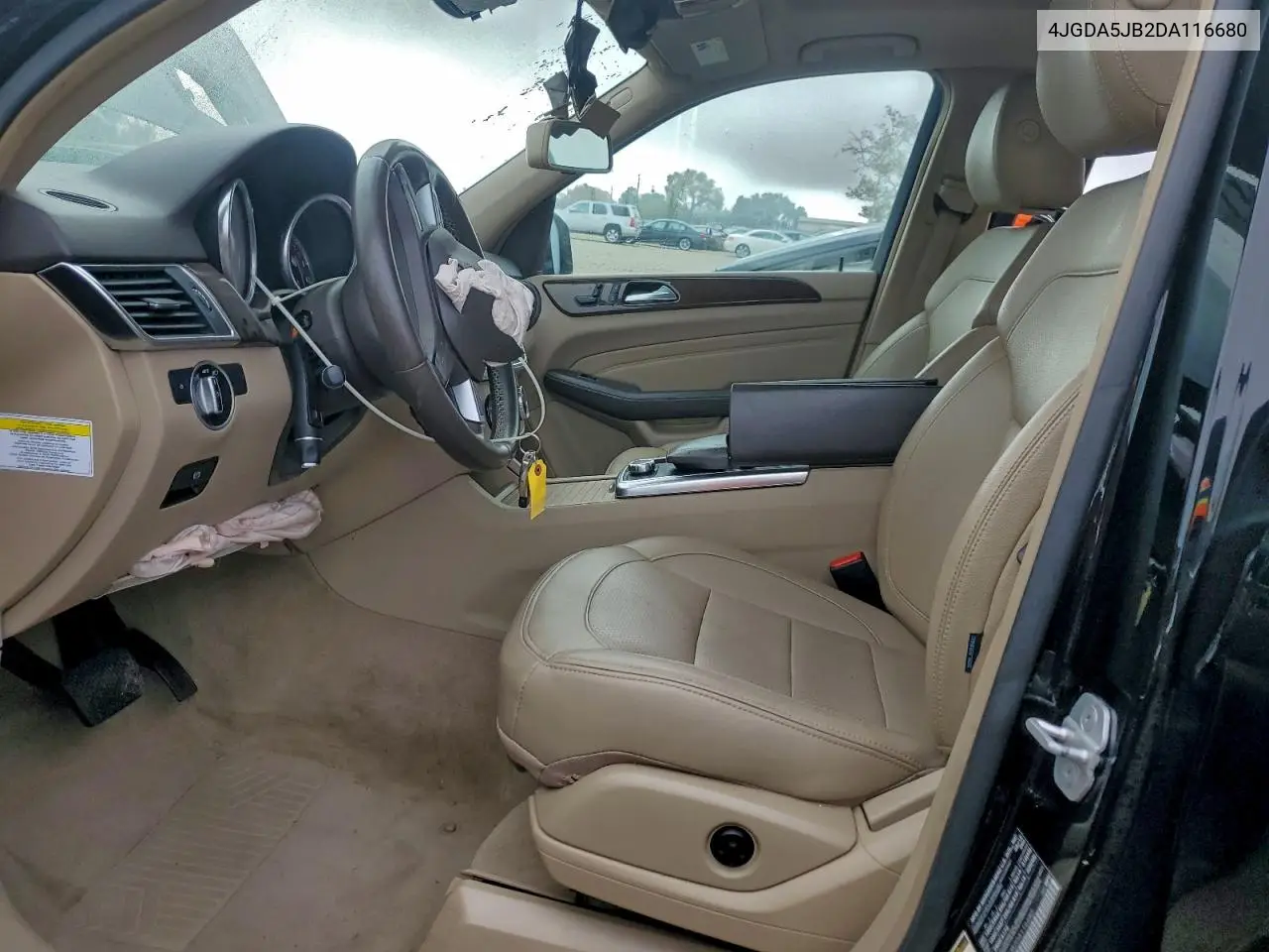 4JGDA5JB2DA116680 2013 Mercedes-Benz Ml 350