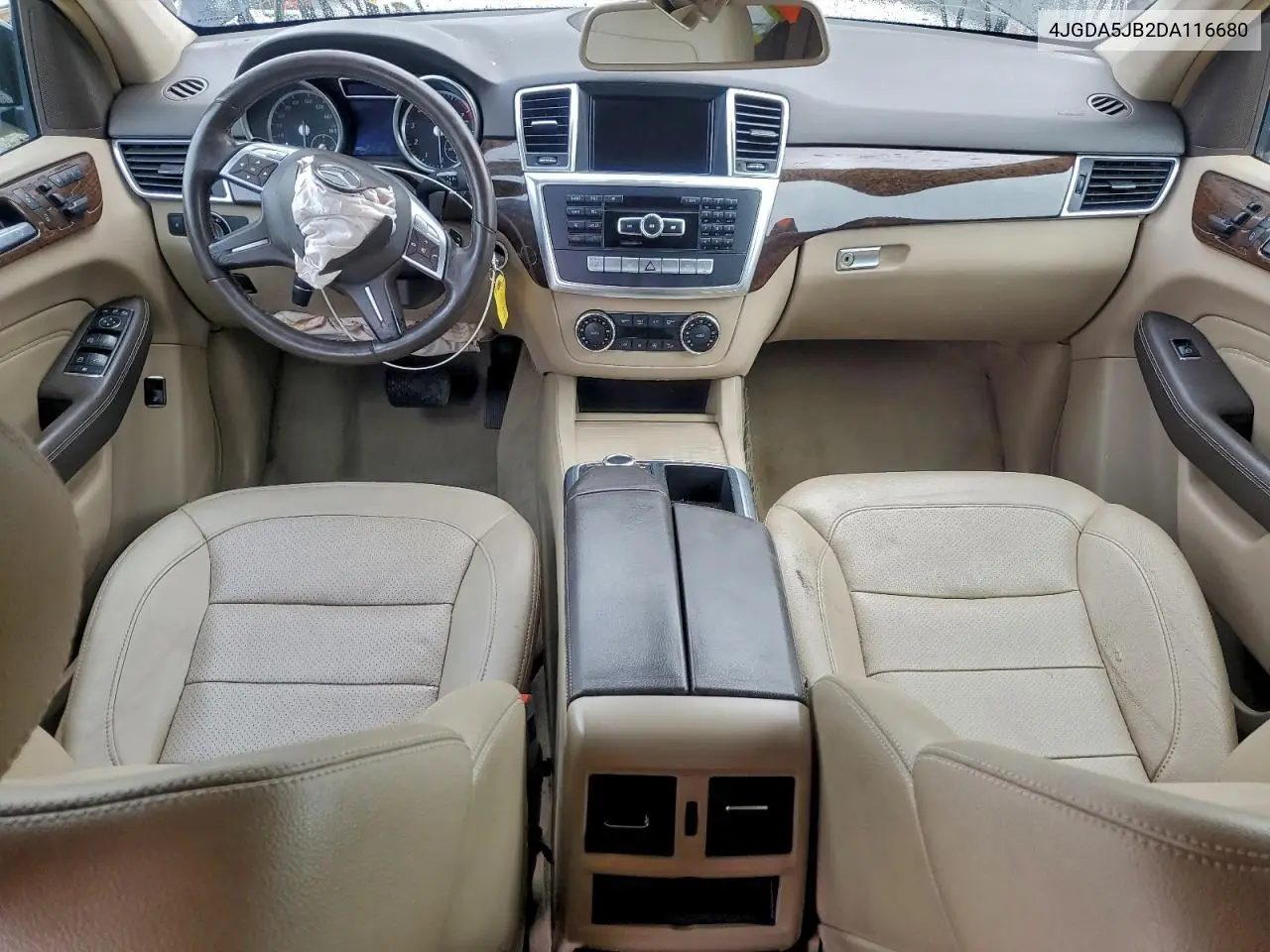 4JGDA5JB2DA116680 2013 Mercedes-Benz Ml 350