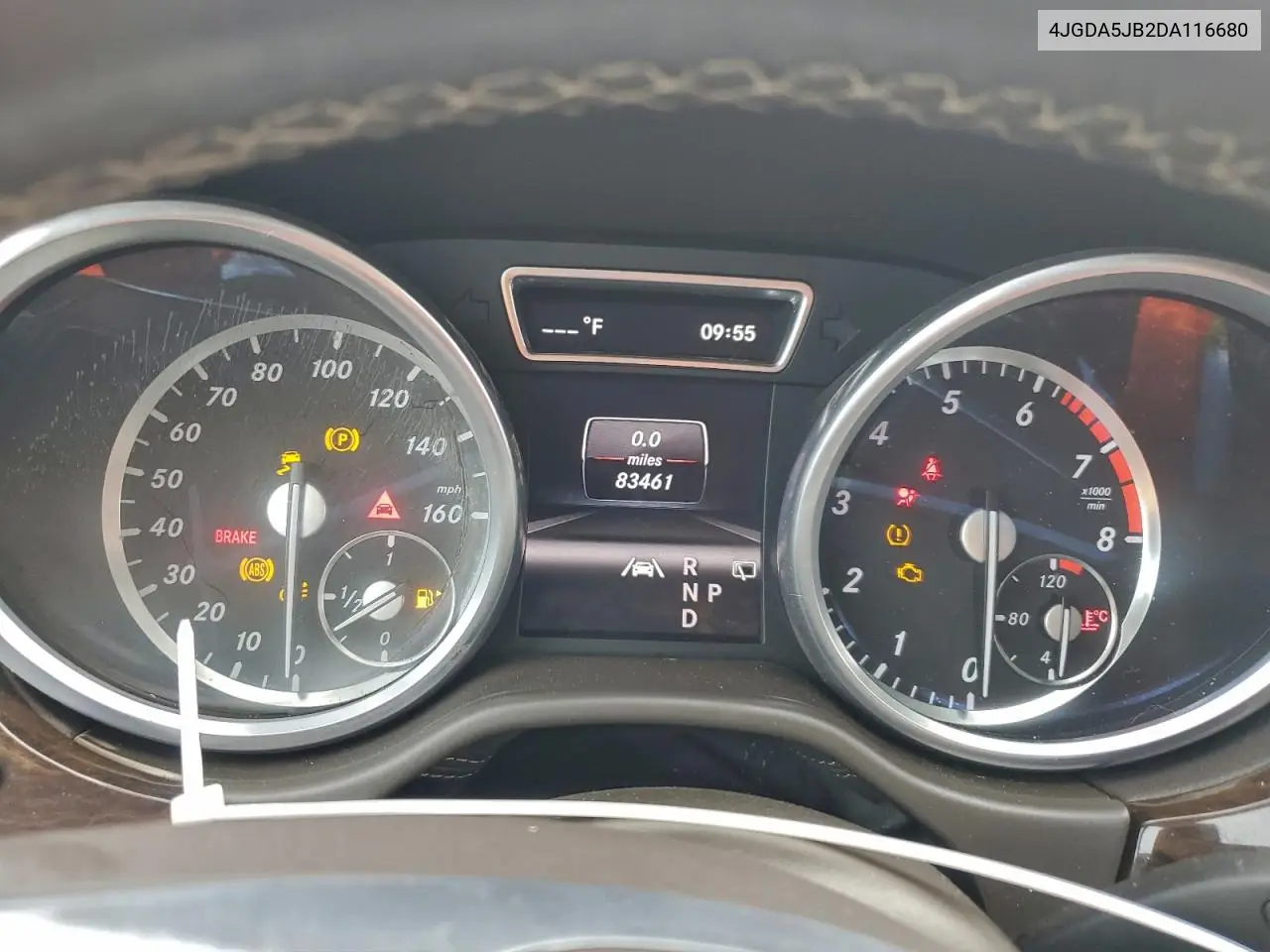 4JGDA5JB2DA116680 2013 Mercedes-Benz Ml 350