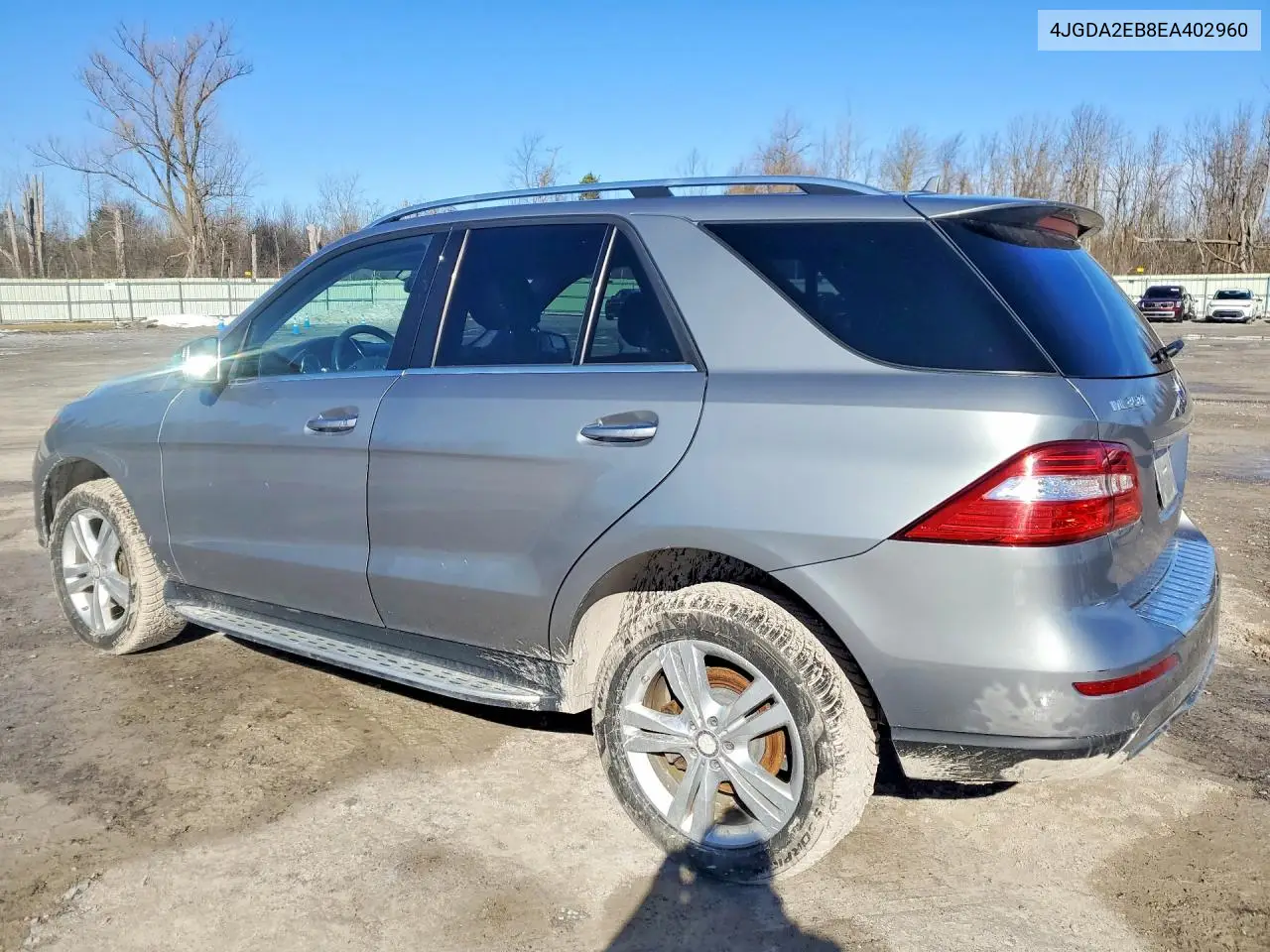 2014 Mercedes-Benz Ml 350 Bluetec VIN: 4JGDA2EB8EA402690 Lot: 41618996