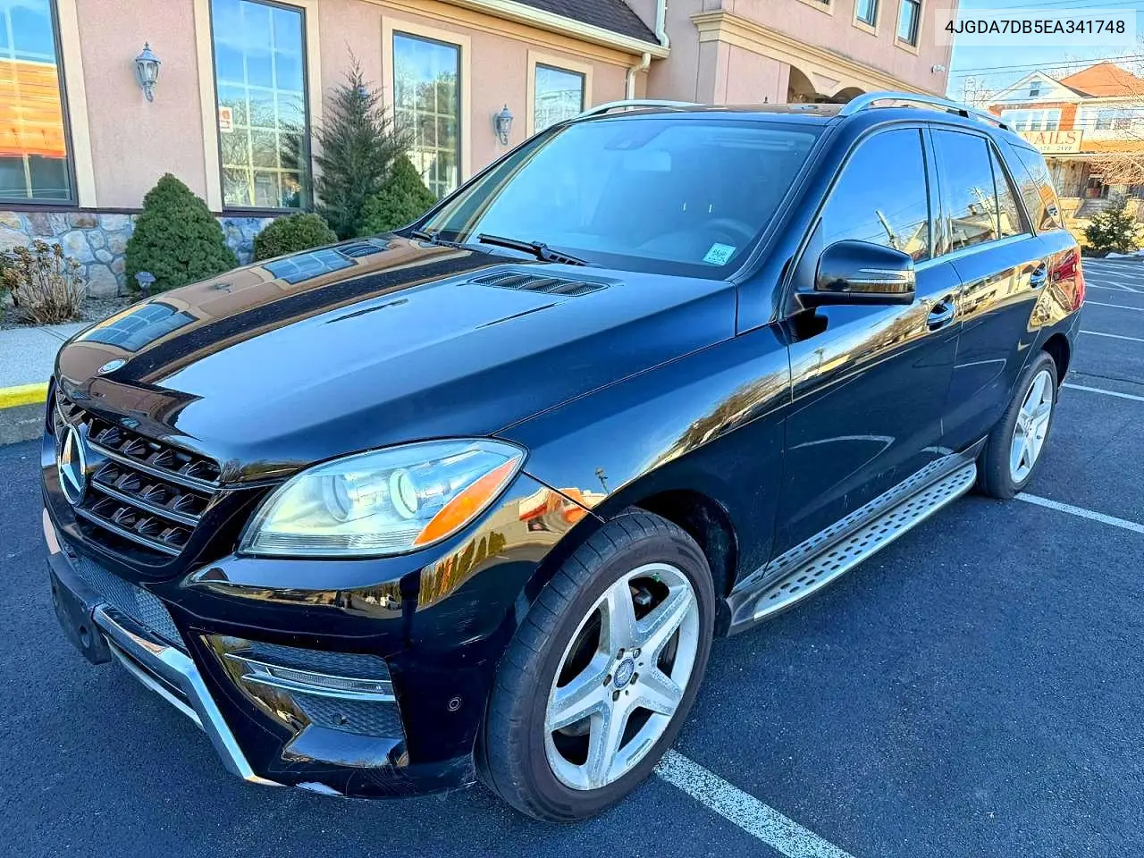 2014 Mercedes-Benz Ml 550 4Matic VIN: 4JGDA7DB5EA341748 Lot: 50475836