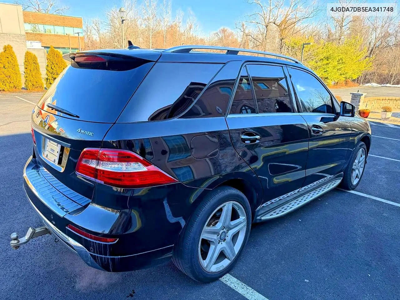 2014 Mercedes-Benz Ml 550 4Matic VIN: 4JGDA7DB5EA341748 Lot: 50475836