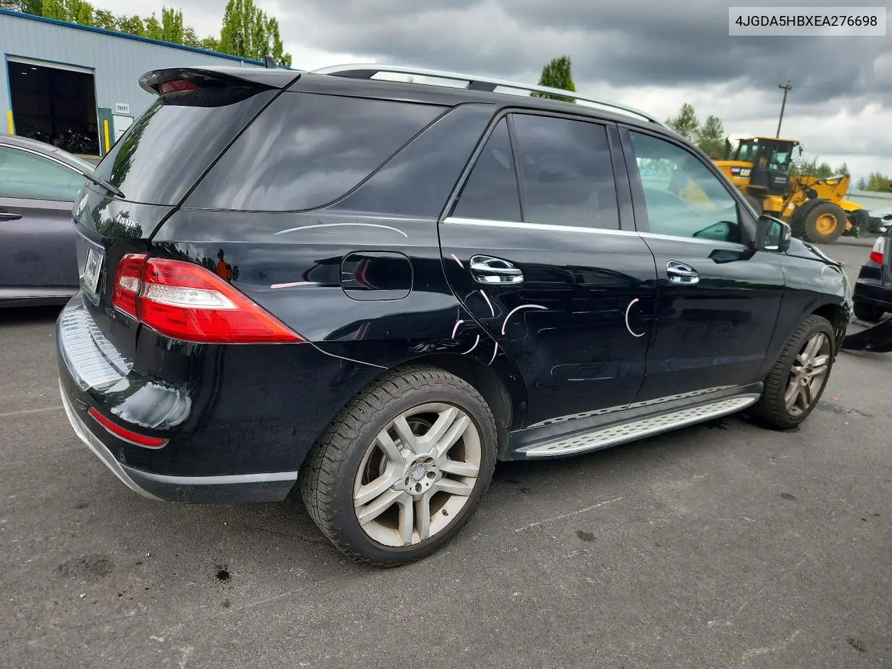 2014 Mercedes-Benz Ml 350 4Matic VIN: 4JGDA5HBXEA276698 Lot: 57738976