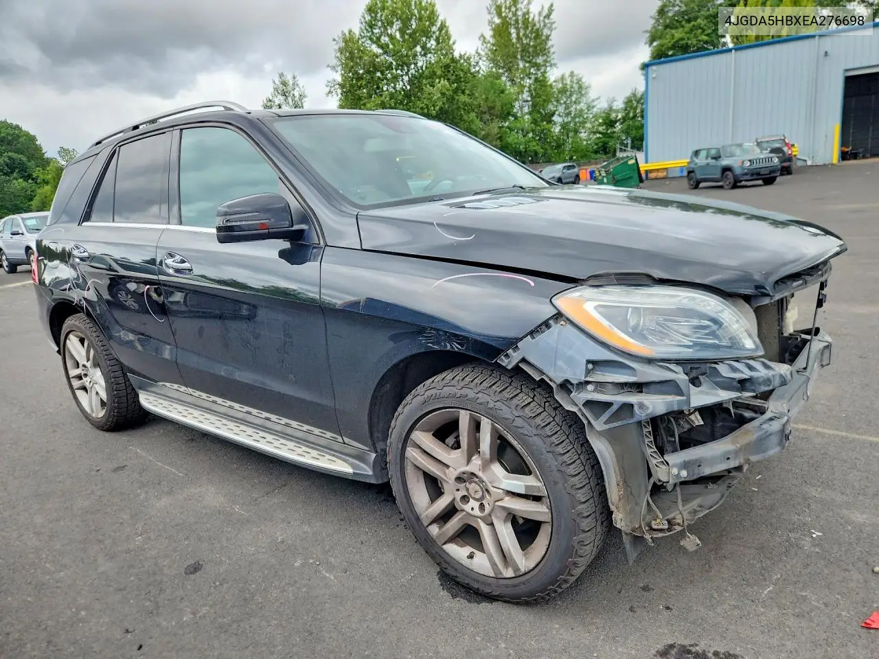 2014 Mercedes-Benz Ml 350 4Matic VIN: 4JGDA5HBXEA276698 Lot: 57738976
