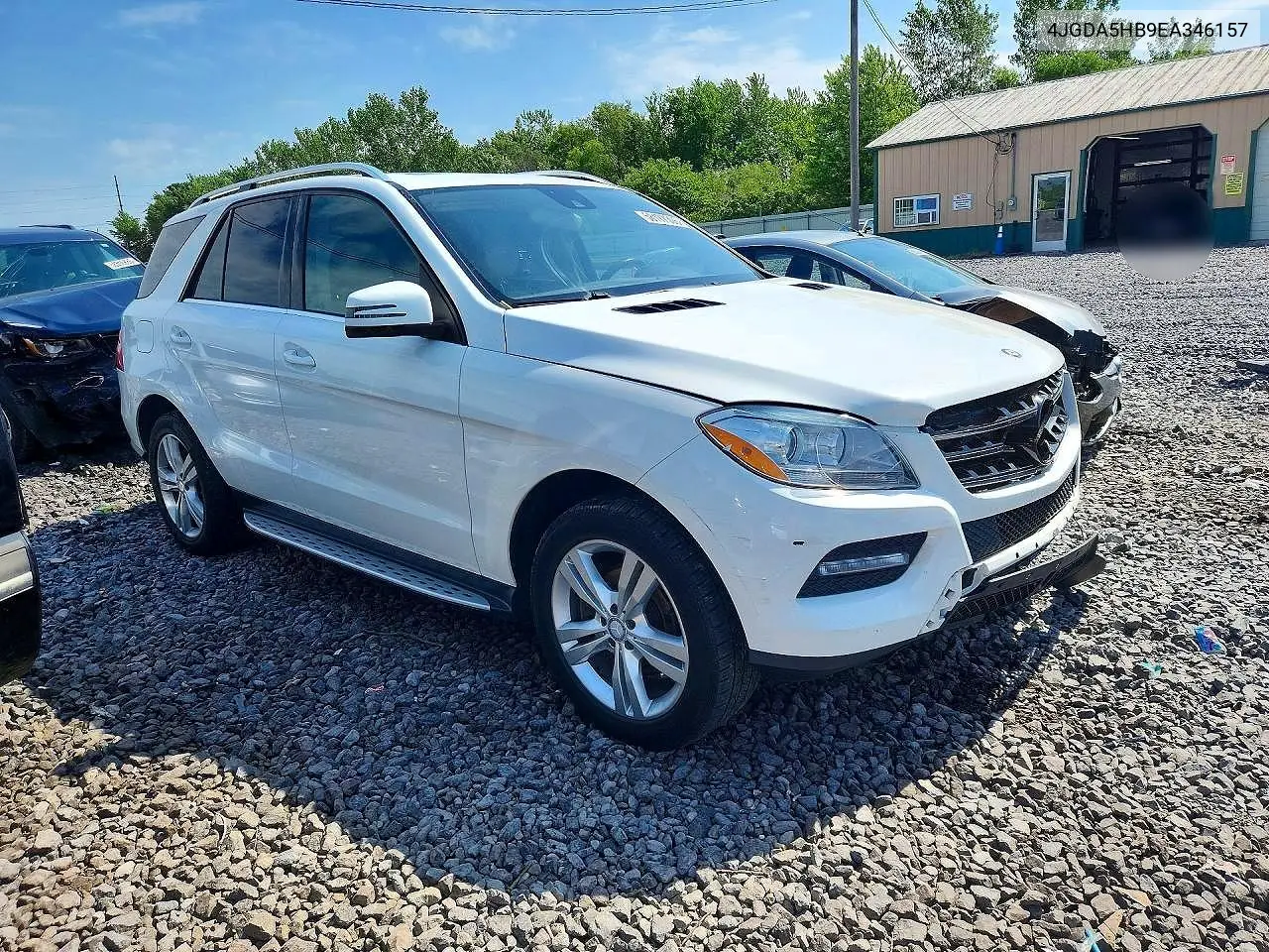 2014 Mercedes-Benz Ml 350 4Matic VIN: 4JGDA5HB9EA346157 Lot: 58177306