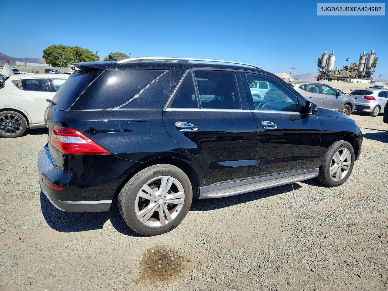 2014 Mercedes-Benz Ml 350 VIN: 4JGDA5JBXEA404982 Lot: 58268836