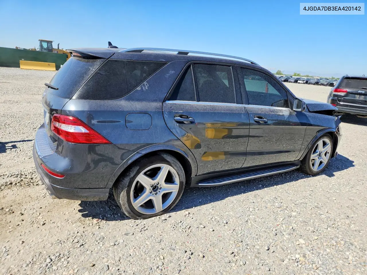 2014 Mercedes-Benz Ml 550 4Matic VIN: 4JGDA7DB3EA420142 Lot: 58584526