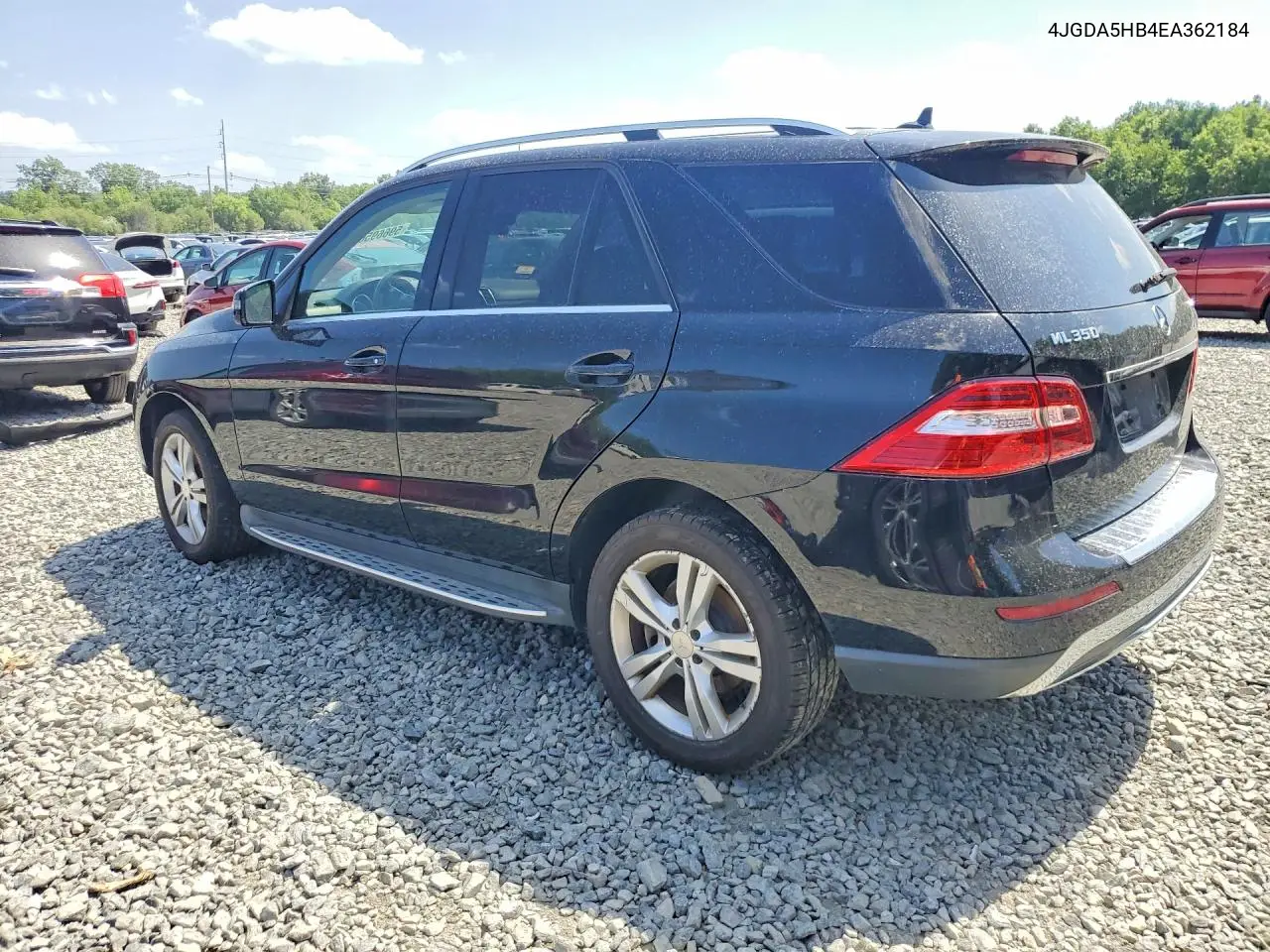 2014 Mercedes-Benz Ml 350 4Matic VIN: 4JGDA5HB4EA362184 Lot: 59669566
