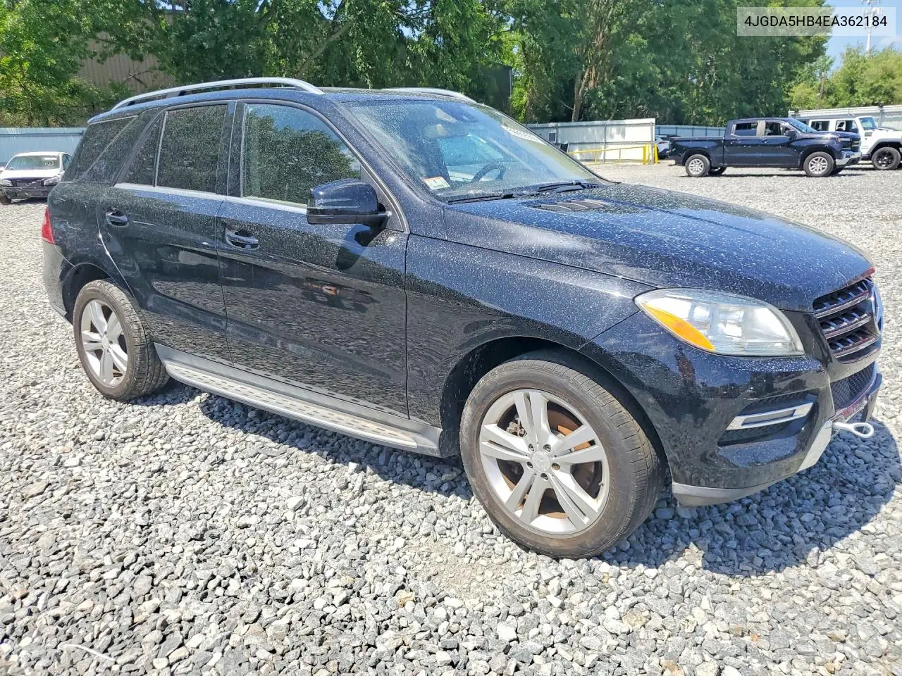 2014 Mercedes-Benz Ml 350 4Matic VIN: 4JGDA5HB4EA362184 Lot: 59669566