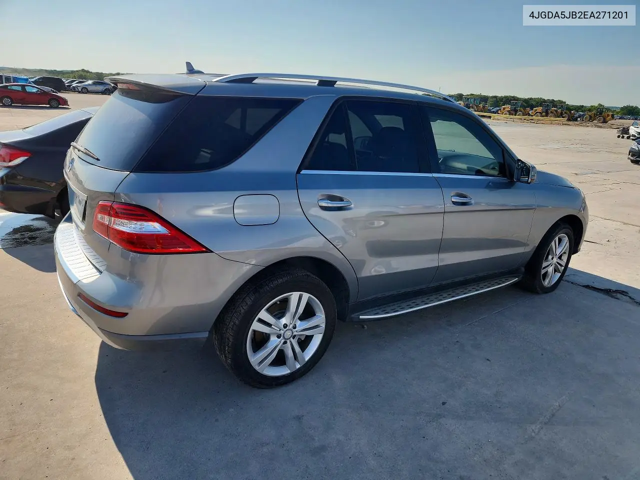 2014 Mercedes-Benz Ml 350 VIN: 4JGDA5JB2EA271201 Lot: 59775736