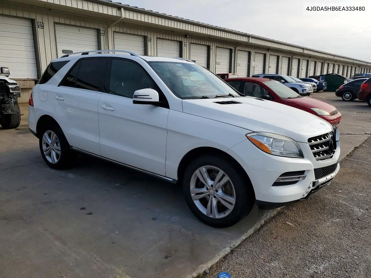2014 Mercedes-Benz Ml 350 4Matic VIN: 4JGDA5HB6EA333480 Lot: 59945866