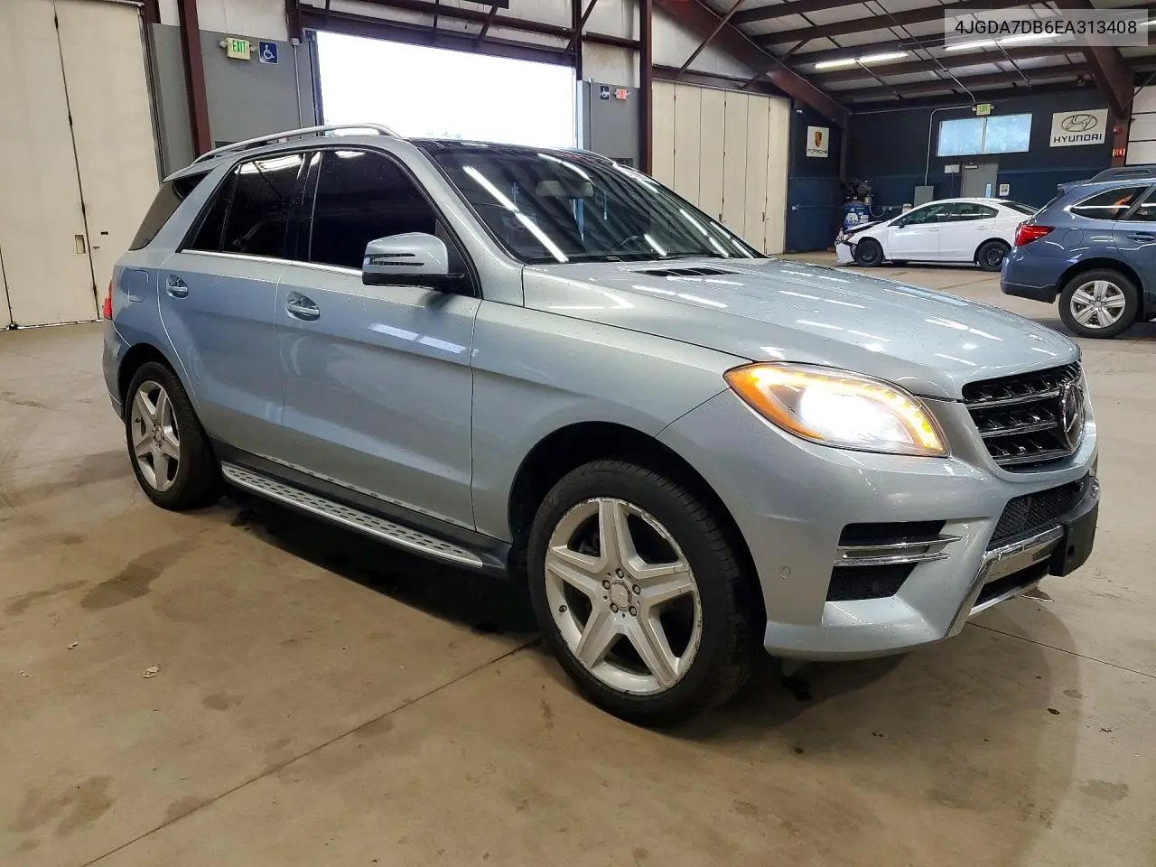2014 Mercedes-Benz Ml 550 4Matic VIN: 4JGDA7DB6EA313408 Lot: 60299676
