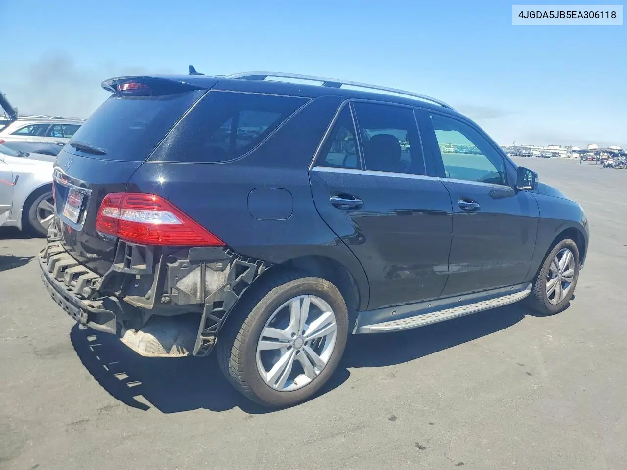 2014 Mercedes-Benz Ml 350 VIN: 4JGDA5JB5EA306118 Lot: 60516296
