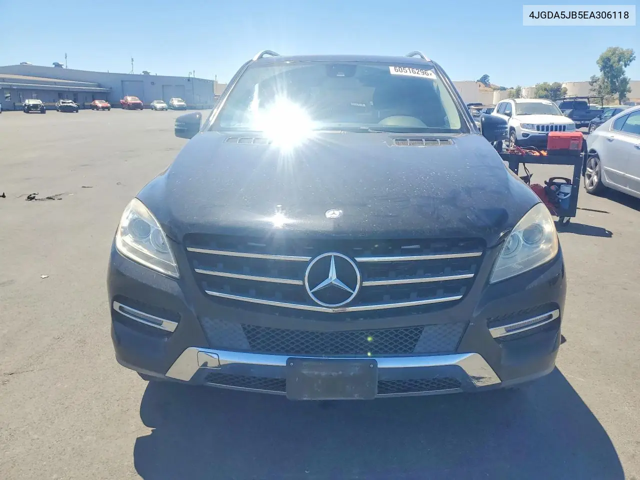 2014 Mercedes-Benz Ml 350 VIN: 4JGDA5JB5EA306118 Lot: 60516296