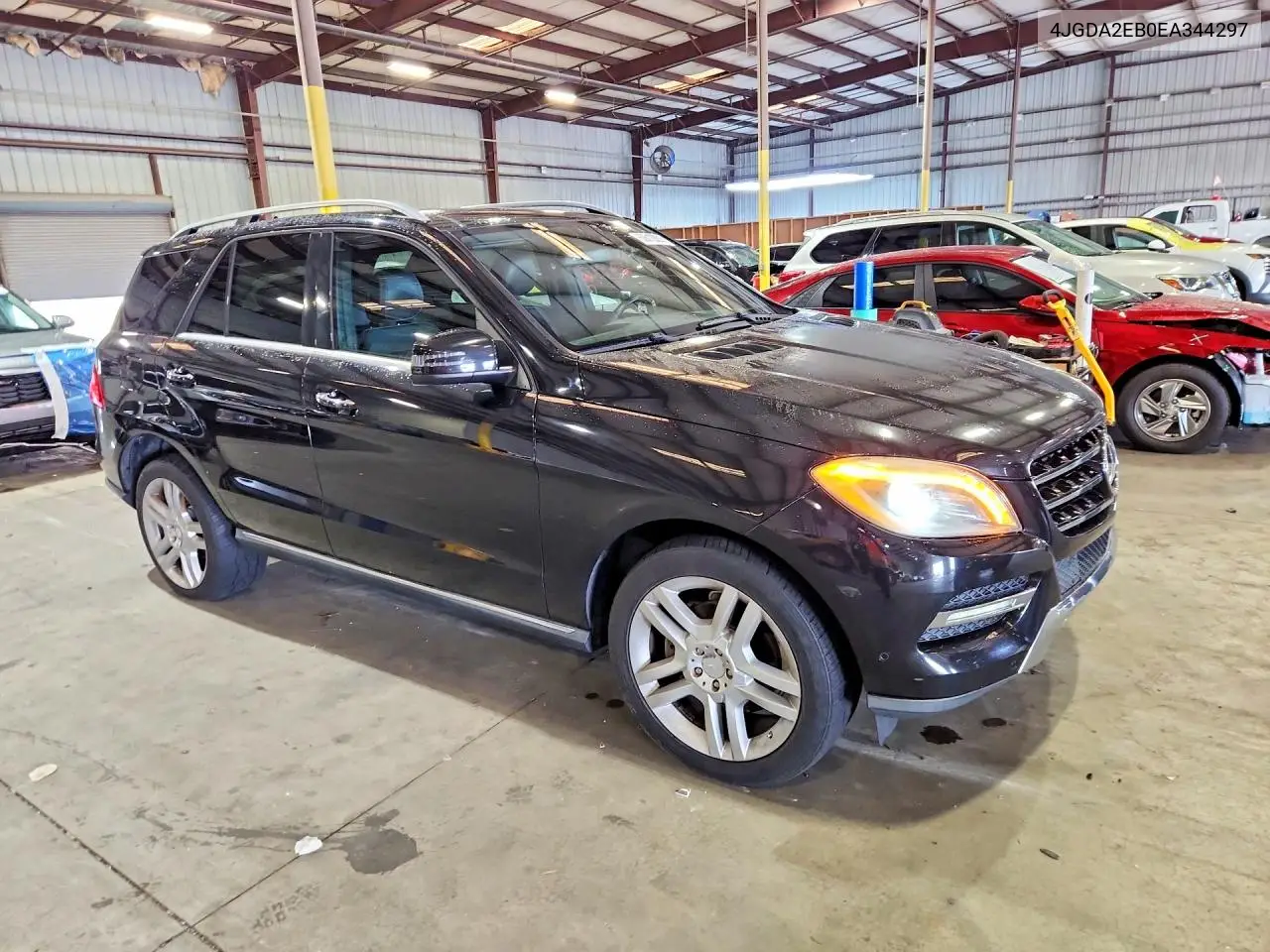 2014 Mercedes-Benz Ml 350 Bluetec VIN: 4JGDA2EB0EA344297 Lot: 60612826