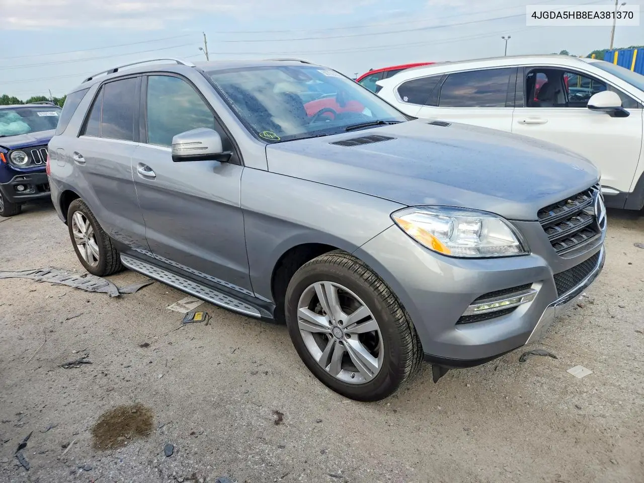 2014 Mercedes-Benz Ml 350 4Matic VIN: 4JGDA5HB8EA381370 Lot: 60738486