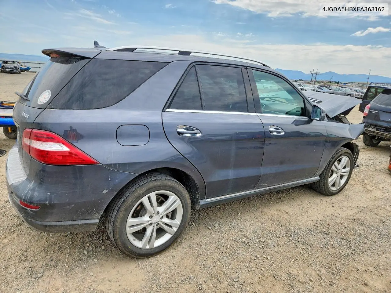 2014 Mercedes-Benz Ml 350 4Matic VIN: 4JGDA5HBXEA363162 Lot: 60846046