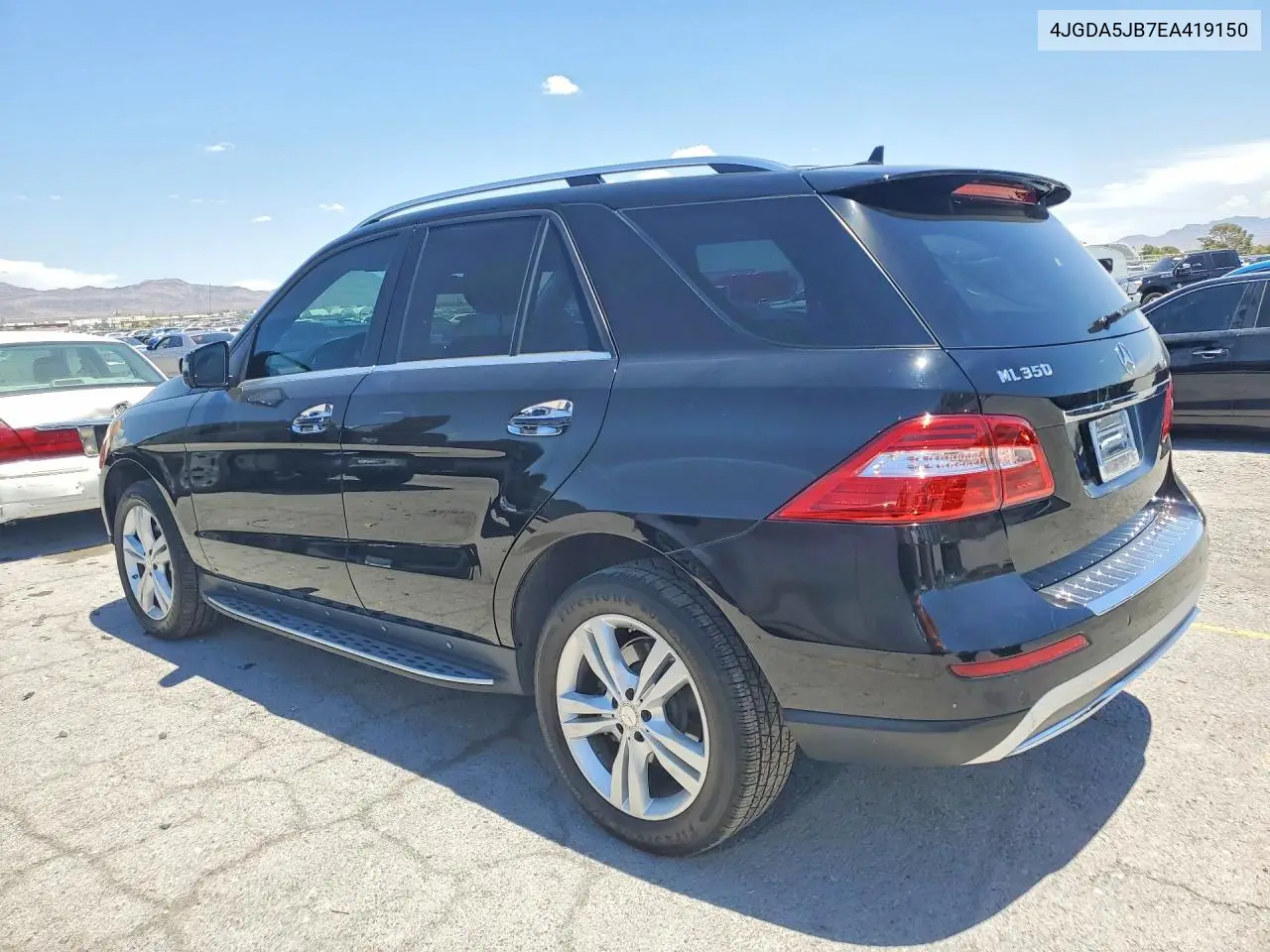 2014 Mercedes-Benz Ml 350 VIN: 4JGDA5JB7EA419150 Lot: 61084566