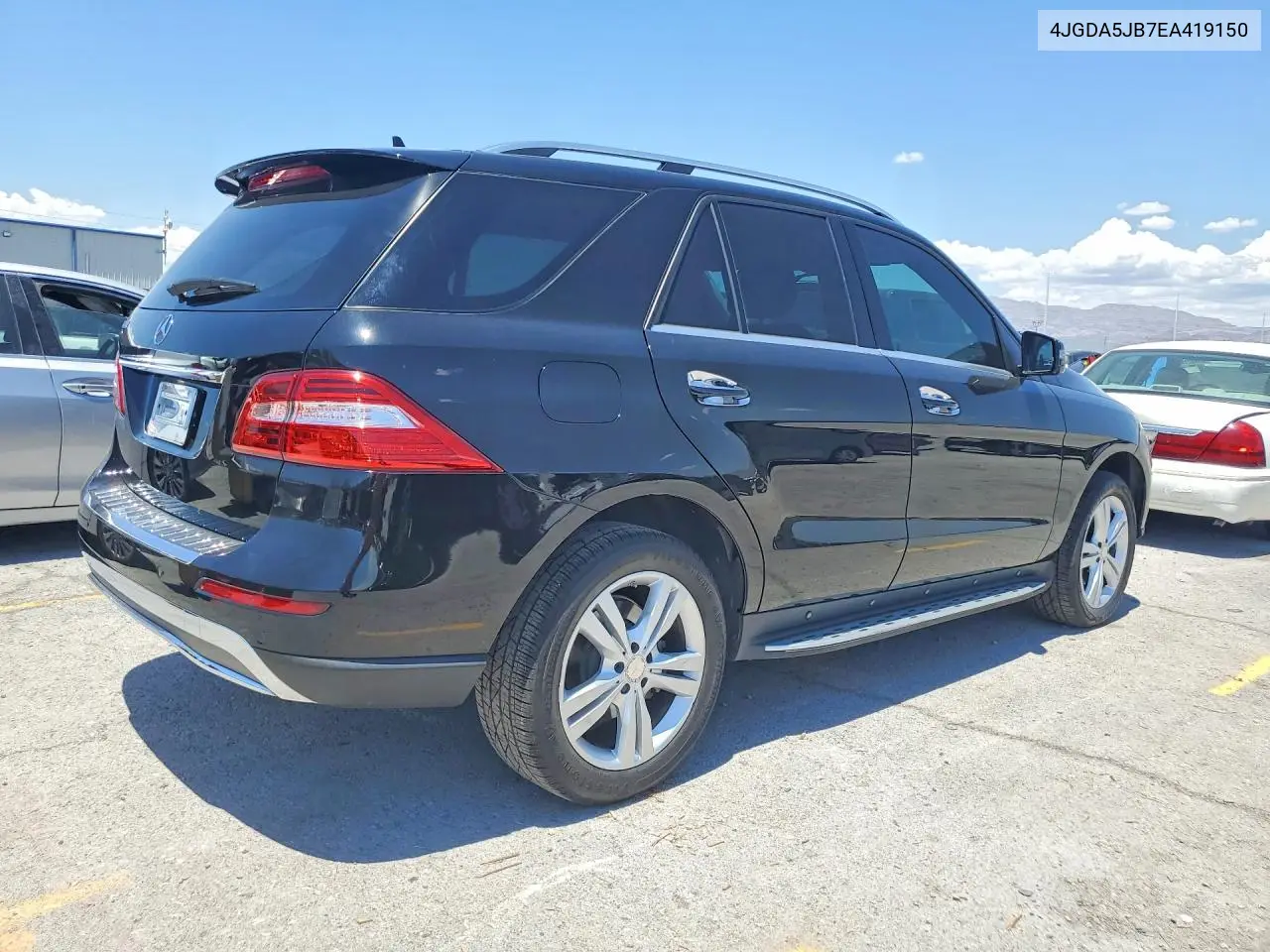 2014 Mercedes-Benz Ml 350 VIN: 4JGDA5JB7EA419150 Lot: 61084566