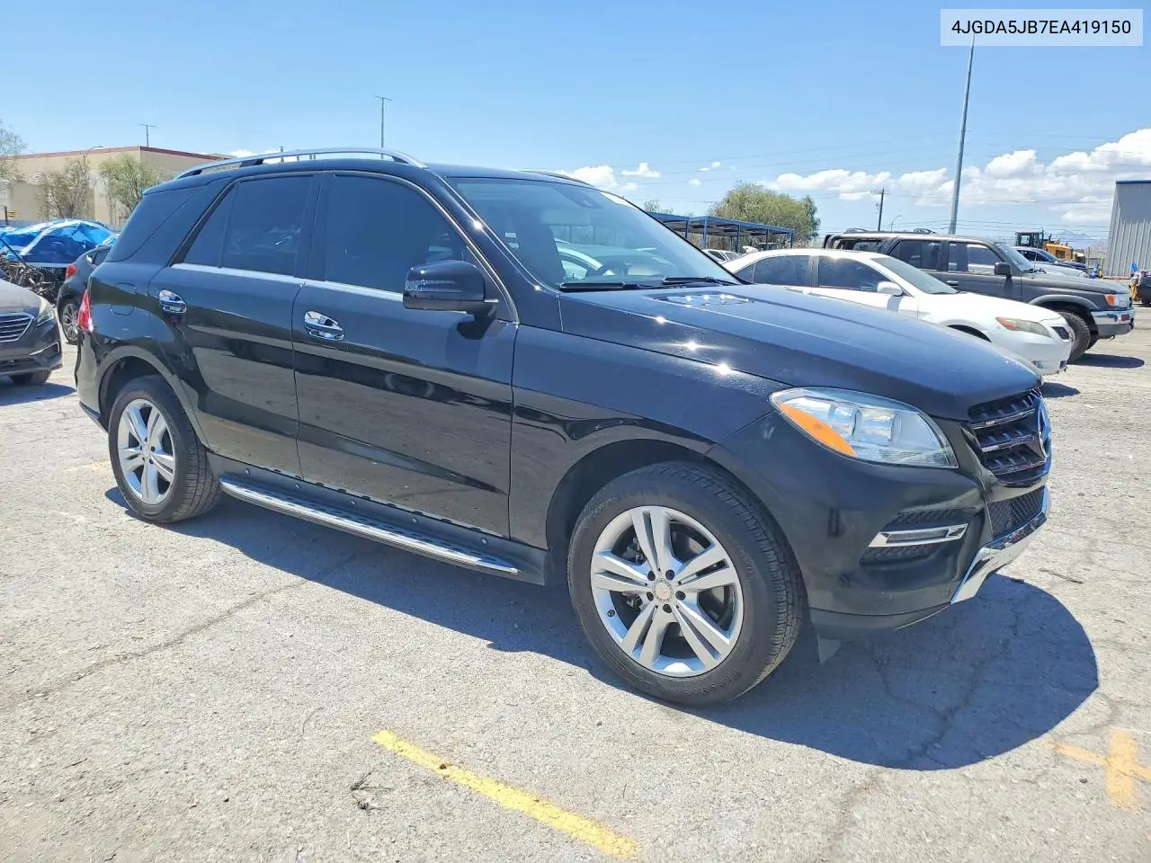 2014 Mercedes-Benz Ml 350 VIN: 4JGDA5JB7EA419150 Lot: 61084566