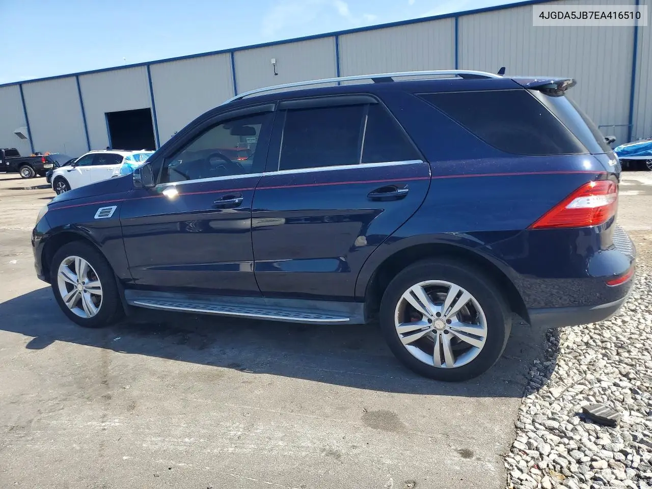 2014 Mercedes-Benz Ml 350 VIN: 4JGDA5JB7EA416510 Lot: 61362936