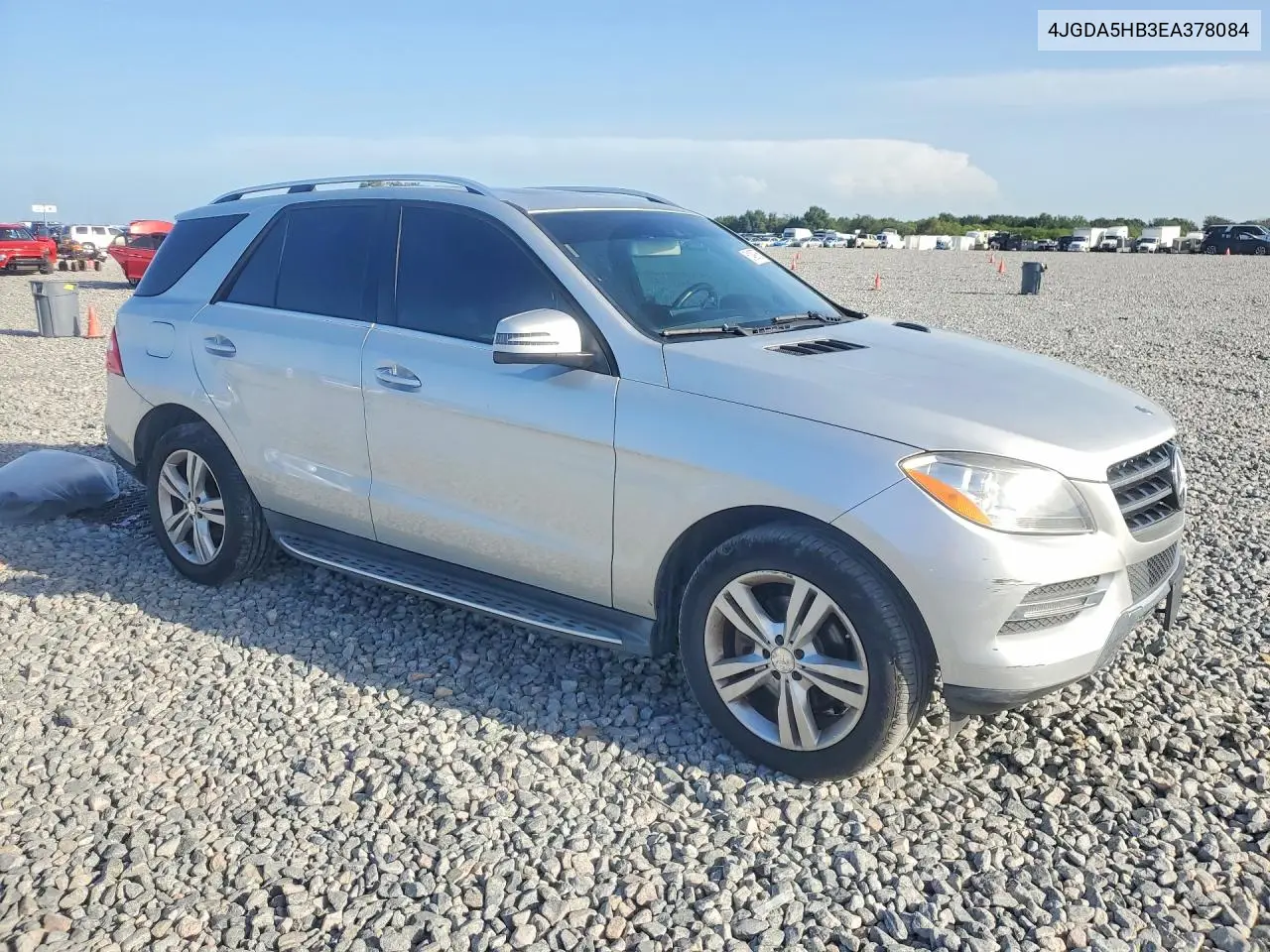 2014 Mercedes-Benz Ml 350 4Matic VIN: 4JGDA5HB3EA378084 Lot: 61439766