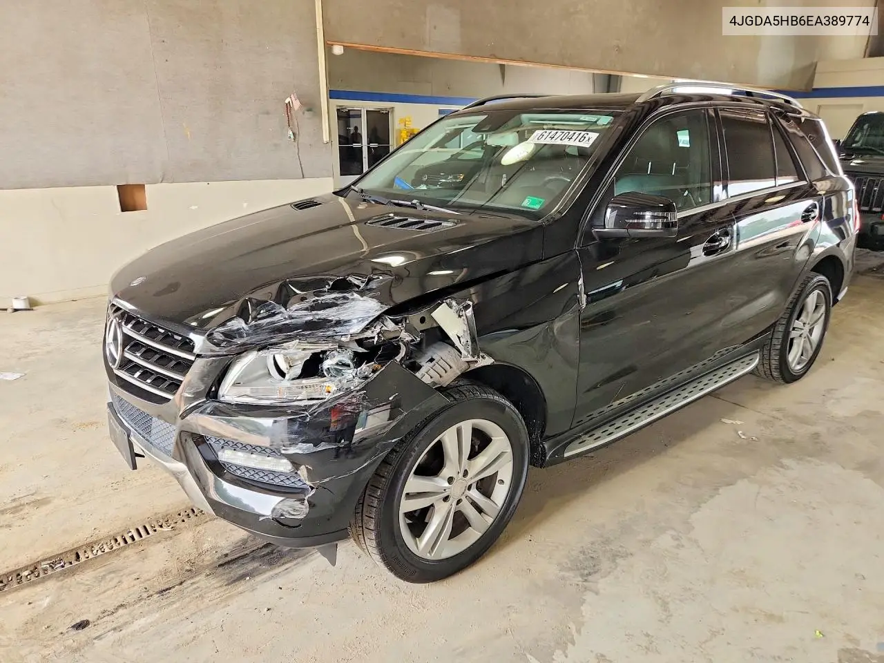 2014 Mercedes-Benz Ml 350 4Matic VIN: 4JGDA5HB6EA389774 Lot: 61470416