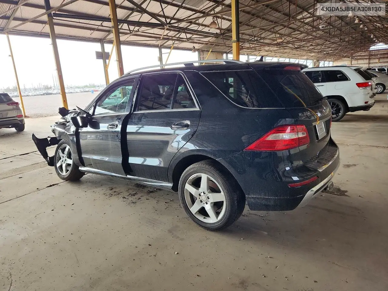 2014 Mercedes-Benz Ml 350 VIN: 4JGDA5JB5EA308130 Lot: 61492796