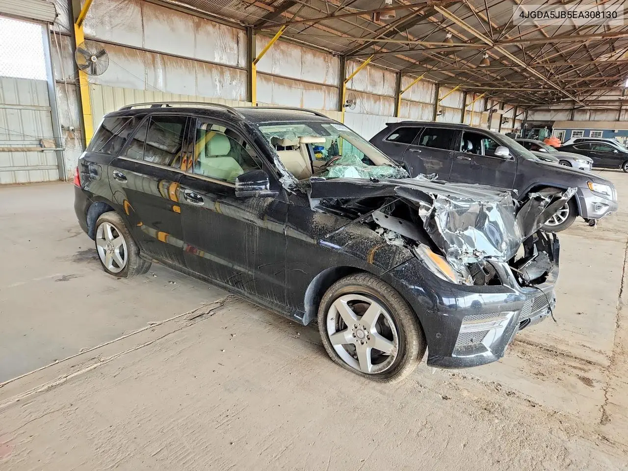 2014 Mercedes-Benz Ml 350 VIN: 4JGDA5JB5EA308130 Lot: 61492796