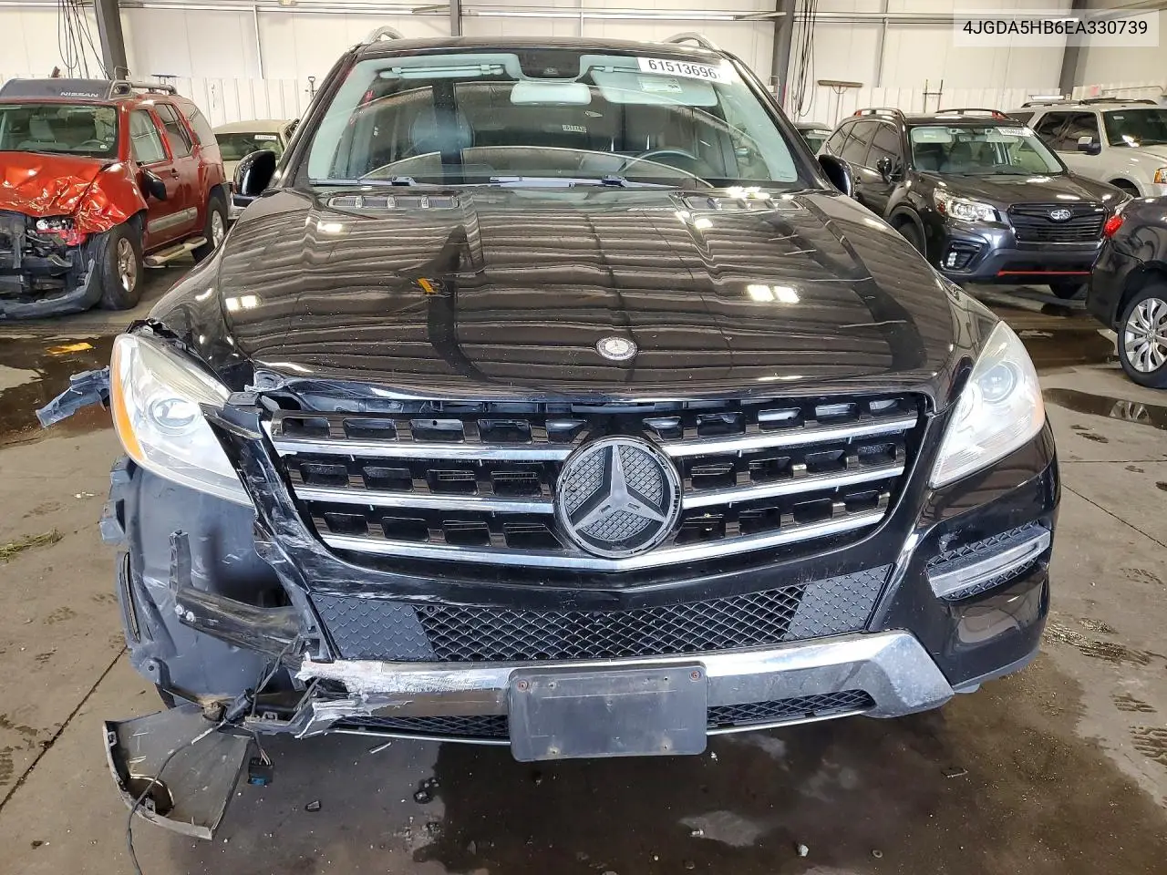 2014 Mercedes-Benz Ml 350 4Matic VIN: 4JGDA5HB6EA330739 Lot: 61513696