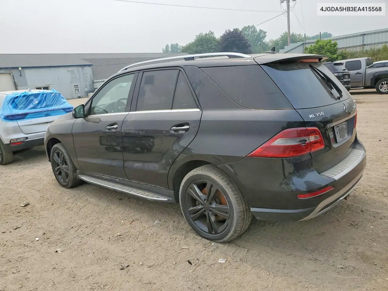 2014 Mercedes-Benz Ml 350 4Matic VIN: 4JGDA5HB3EA415568 Lot: 61592886
