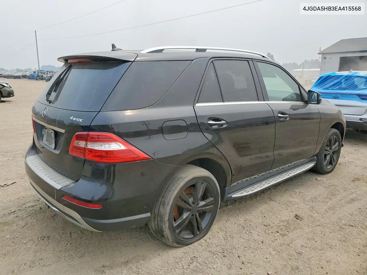 2014 Mercedes-Benz Ml 350 4Matic VIN: 4JGDA5HB3EA415568 Lot: 61592886