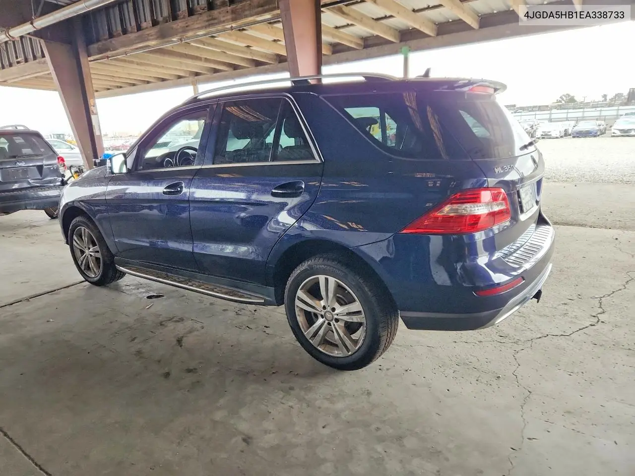2014 Mercedes-Benz Ml 350 4Matic VIN: 4JGDA5HB1EA338733 Lot: 61774606