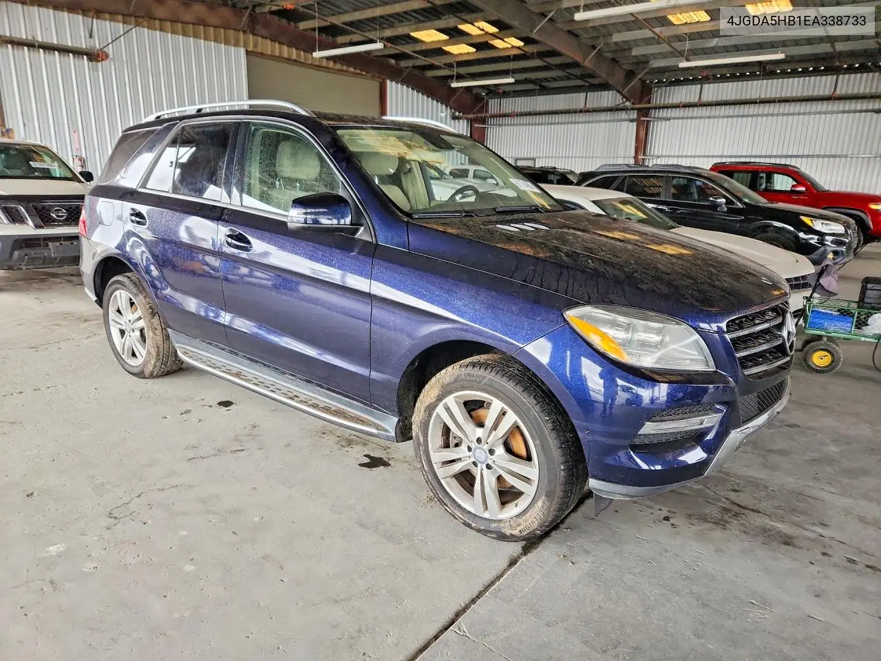 2014 Mercedes-Benz Ml 350 4Matic VIN: 4JGDA5HB1EA338733 Lot: 61774606