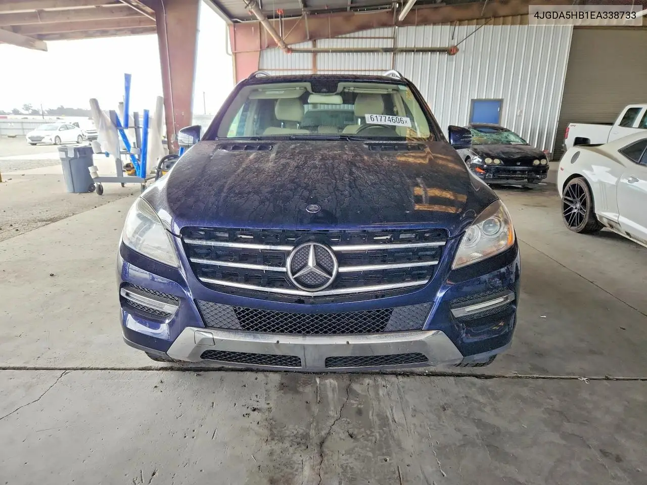 2014 Mercedes-Benz Ml 350 4Matic VIN: 4JGDA5HB1EA338733 Lot: 61774606