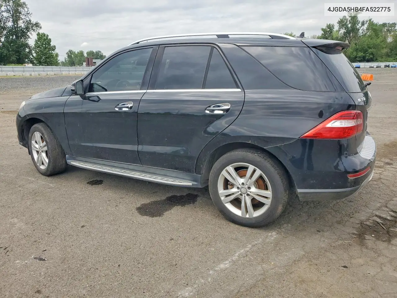 2015 Mercedes-Benz Ml 350 4Matic VIN: 4JGDA5HB4FA522775 Lot: 52388106