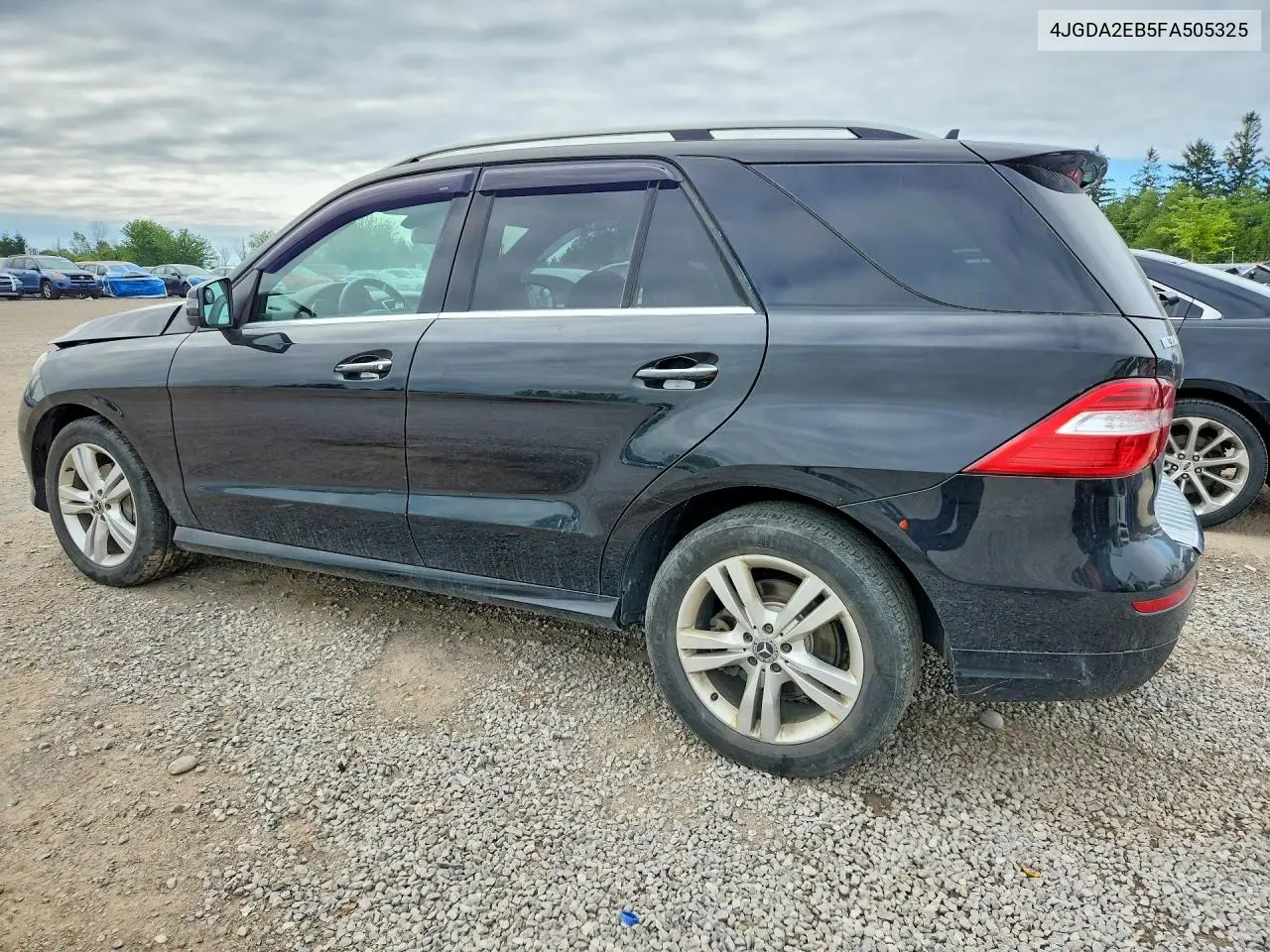 2015 Mercedes-Benz Ml 350 Bluetec VIN: 4JGDA2EB5FA505325 Lot: 59713816